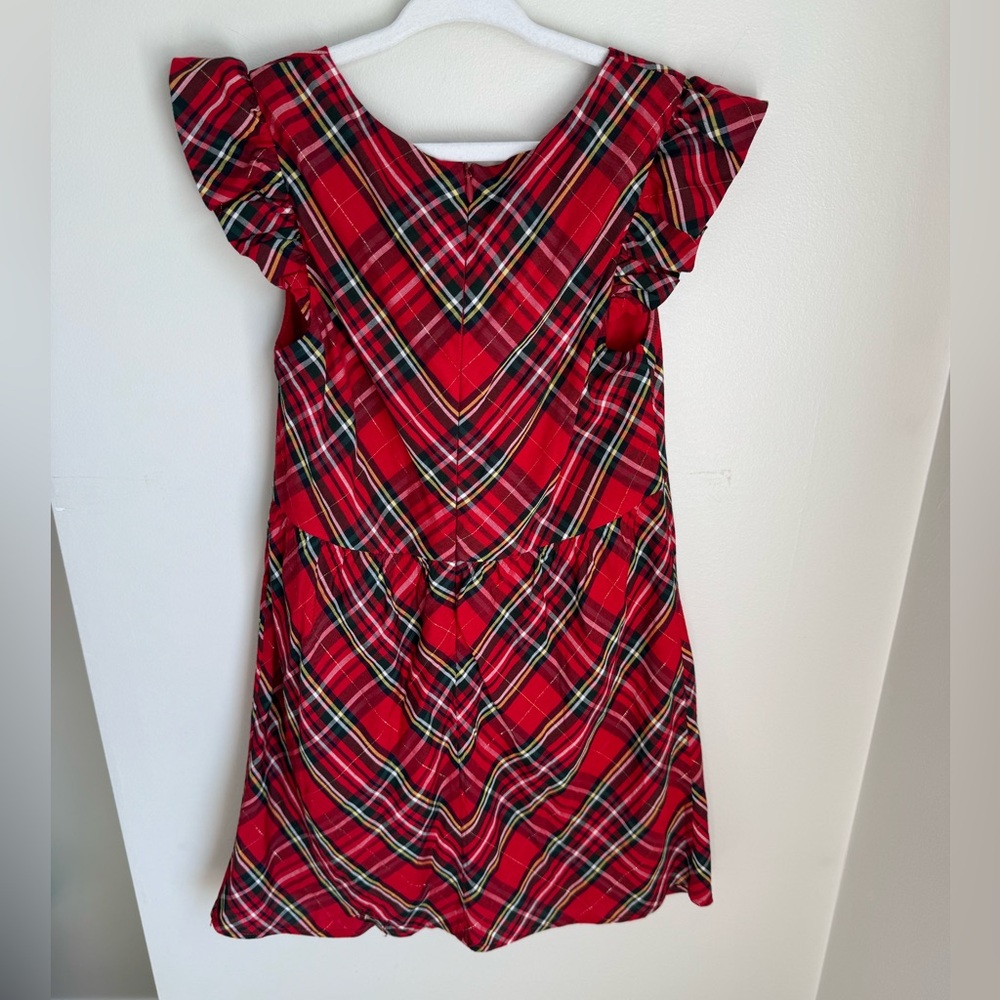 Vineyard Vines Girls Plaid Christmas Dress Size 6 - Picture 6 of 6